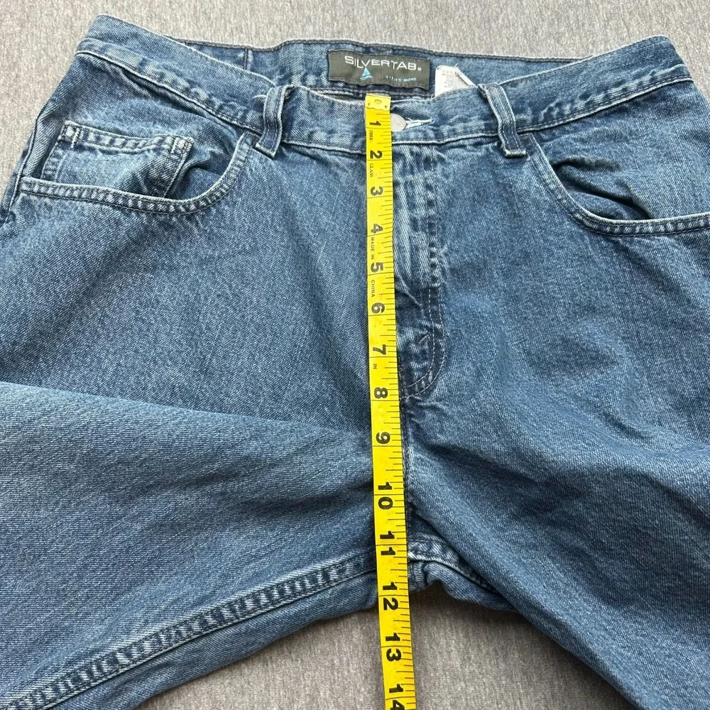Levi's Silvertab Baggy Fit Jeans Mens 32x30 Medium Wash Denim Pants Y2K 2001